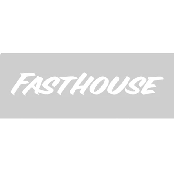 Fasthouse - 9" White Vinyl Decal