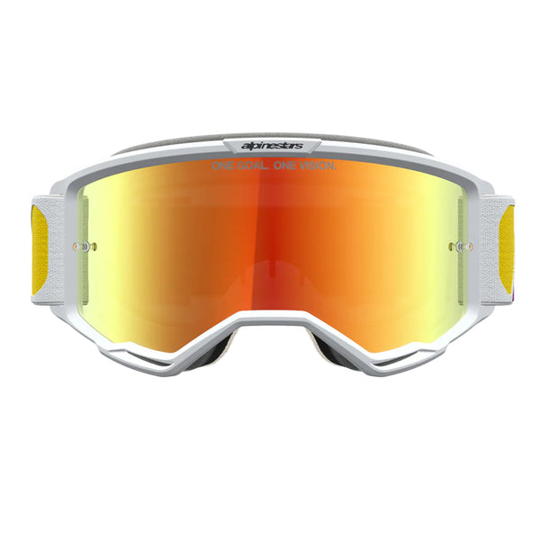 Alpinestars - Vision 5 Drag Orange/Red Mirror Lens Goggle