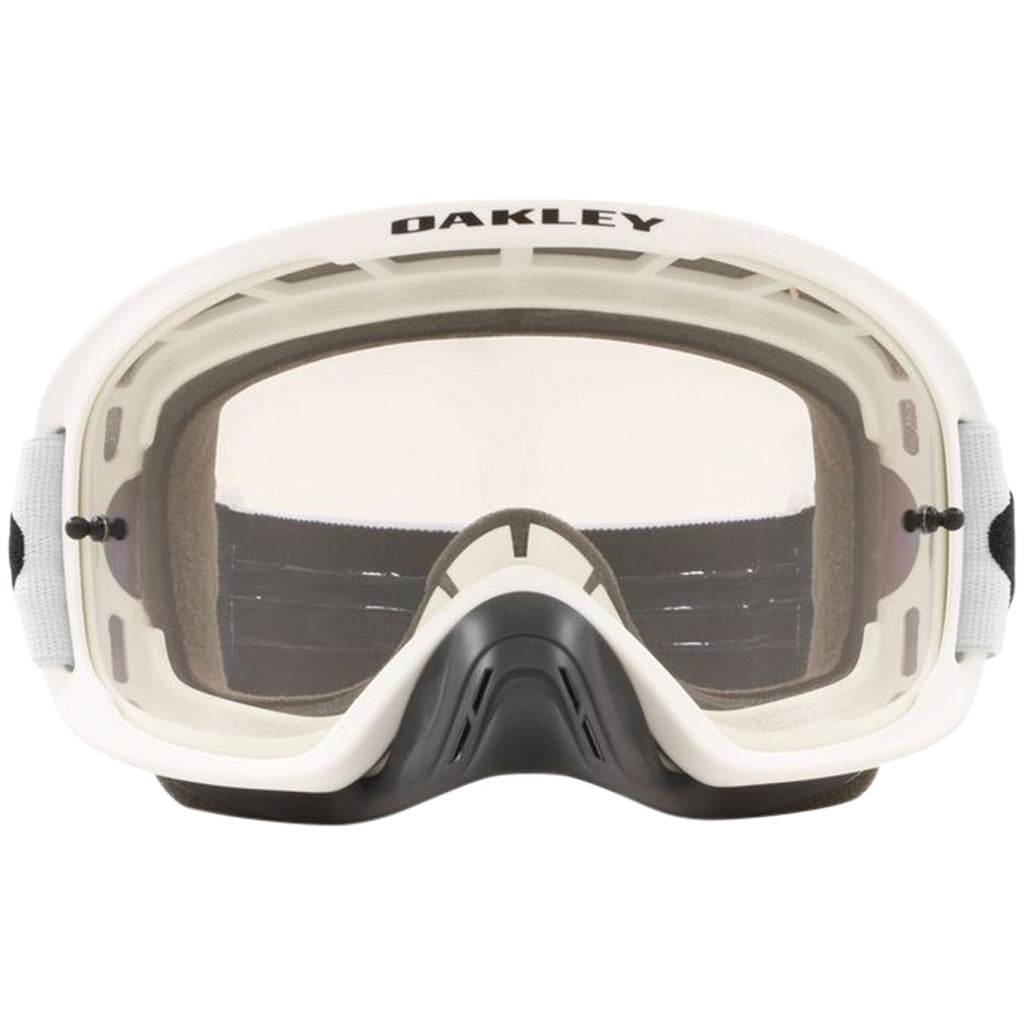 Oakley - O Frame 2.0 Pro Matte White Clear Lens Goggles