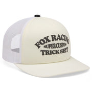 Fox - Trick Mesh Off White Trucker Hat