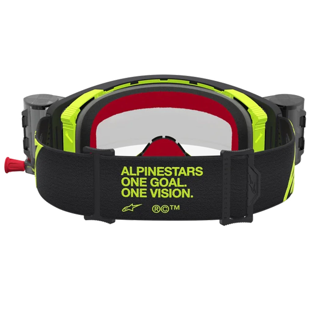 Alpinestars - Supertech Firma Black/Yellow Roll Off Goggle