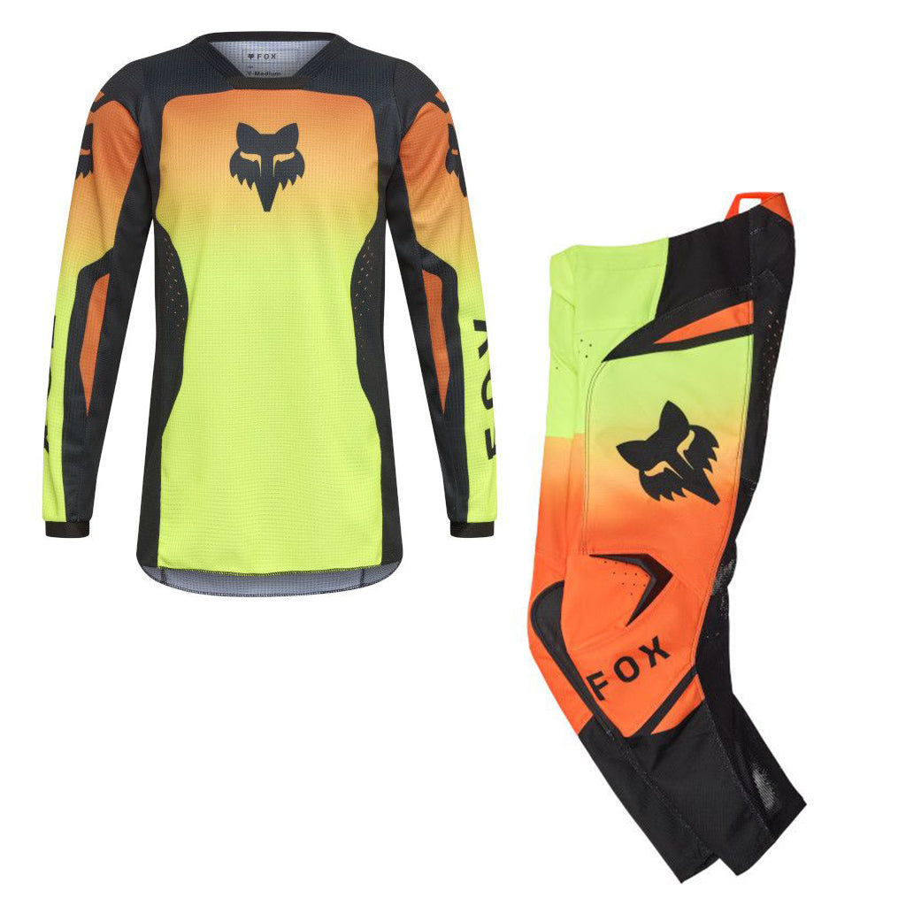 Fox - 2026 Youth 180 Shield Flo Yellow MX Combo