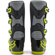 Fox - 2025 Youth Comp Grey Yellow MX Boots