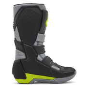 Fox - 2025 Youth Comp Grey Yellow MX Boots