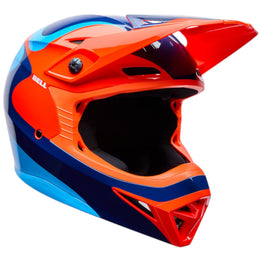 Bell - 2026 Youth MX 10 MIPS Wave Orange/Blue Helmet