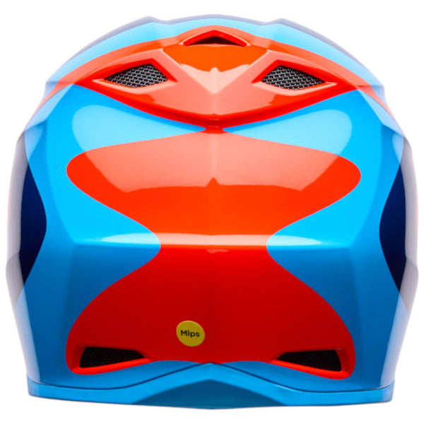 Bell - 2026 Youth MX 10 MIPS Wave Orange/Blue Helmet