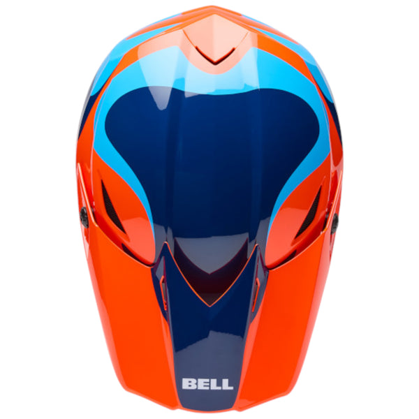 Bell - 2026 Youth MX 10 MIPS Wave Orange/Blue Helmet