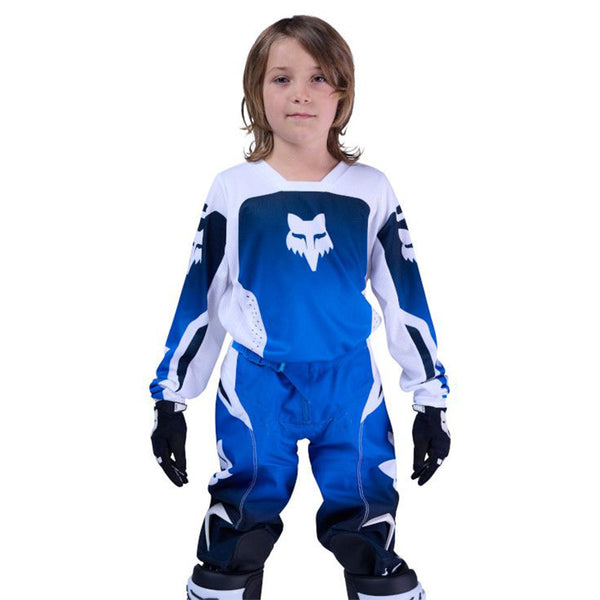 Fox - 2026 Youth 180 Shield Blue MX Combo