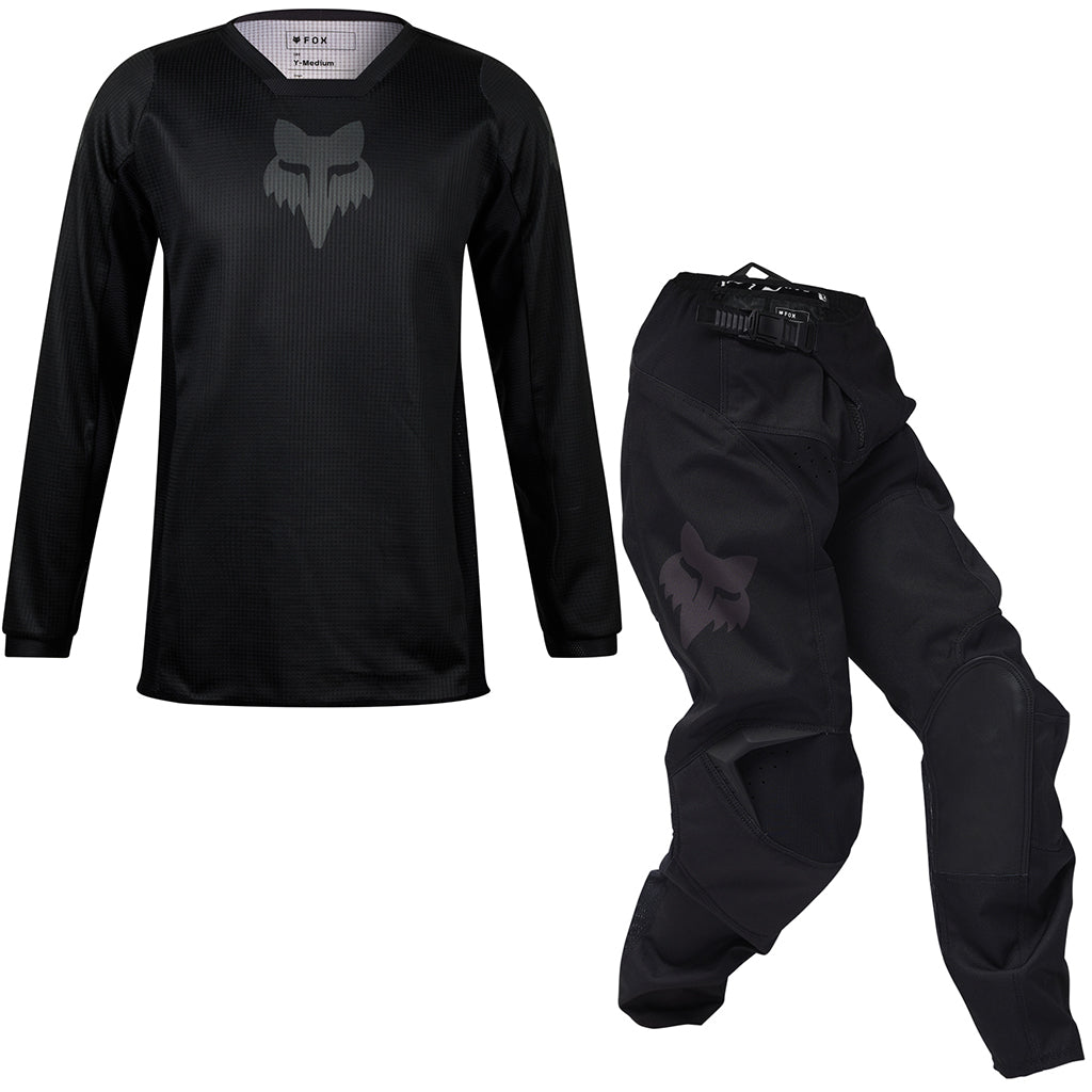 Fox - 2027 Youth 180 Blackout MX Combo