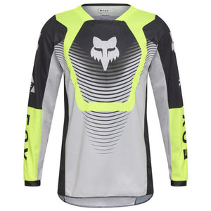 Fox - 2026 Youth 180 Collect Grey/Yellow Jersey