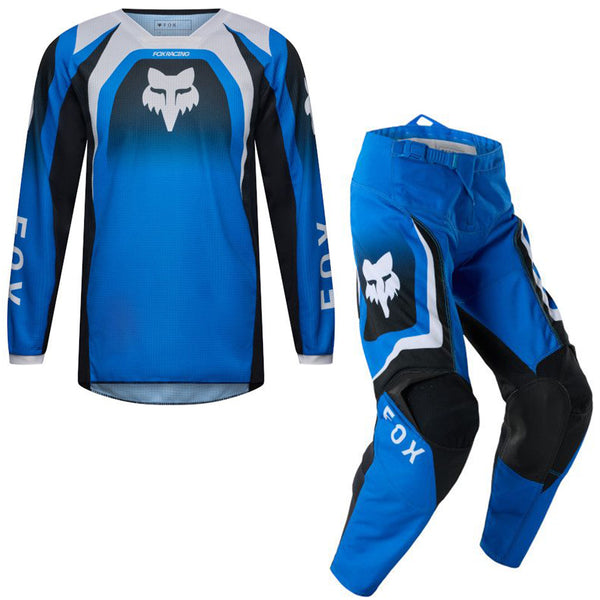 Fox - 2027 Youth 180 Frame Blue MX Combo