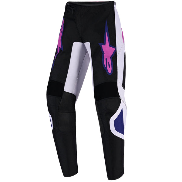 Alpinestars - 2026 Youth Fluid Grid Black/Gray/Purple MX Combo