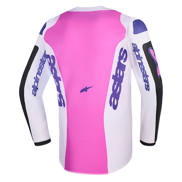 Alpinestars - 2026 Youth Fluid Grid Black/Gray/Purple Jersey