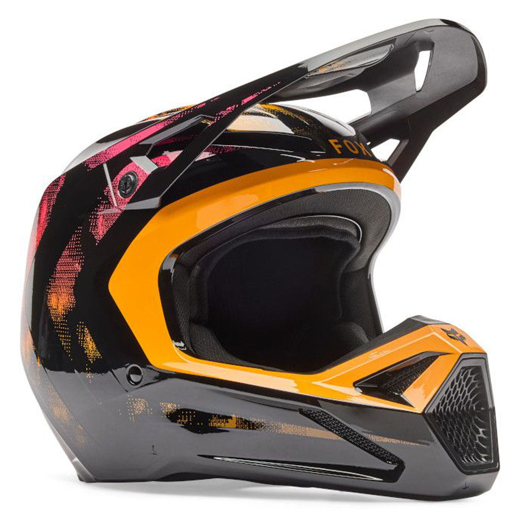 Fox - 2026 Youth V1 Kairos Tangerine Helmet