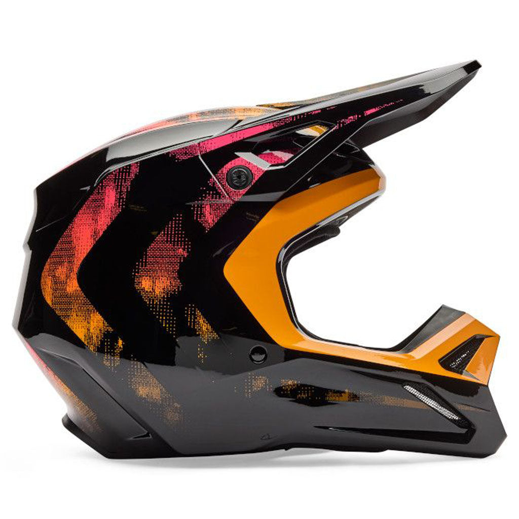 Fox - 2026 Youth V1 Kairos Tangerine Helmet