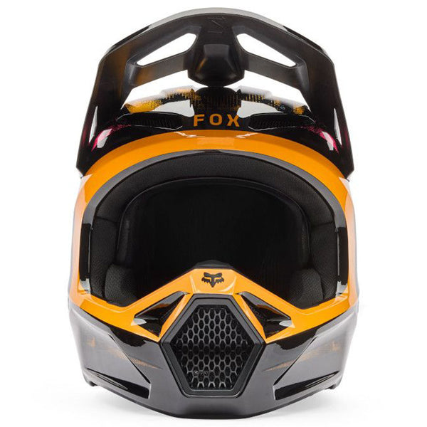 Fox - 2026 Youth V1 Kairos Tangerine Helmet