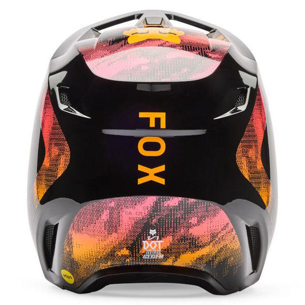 Fox - 2026 Youth V1 Kairos Tangerine Helmet