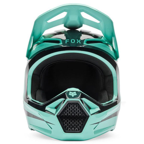 Fox - 2026 Youth V1 Kairos Turquoise Helmet