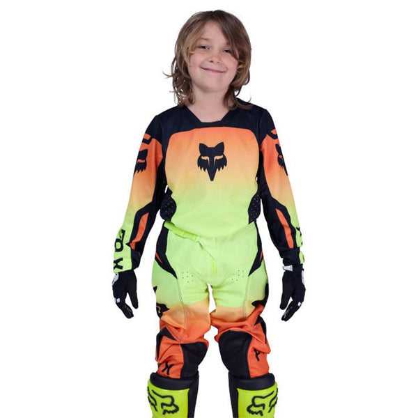Fox - 2026 Youth 180 Shield Flo Yellow MX Combo