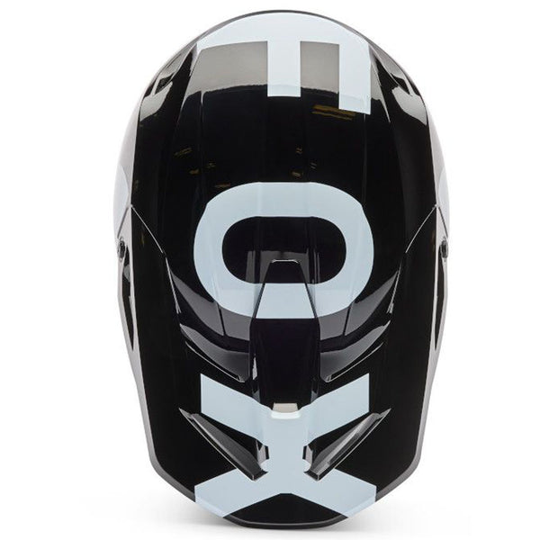Fox - 2026 Youth V1 Shield Black Helmet