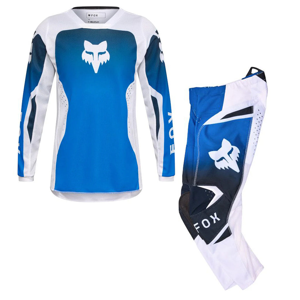 Fox - 2026 Youth 180 Shield Blue MX Combo