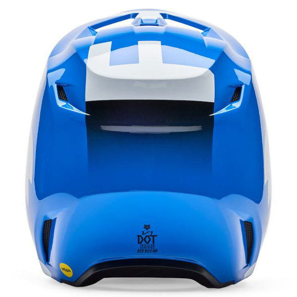 Fox - 2026 Youth V1 Shield Blue Helmet