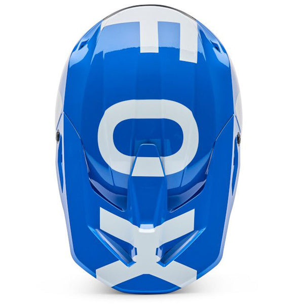 Fox - 2026 Youth V1 Shield Blue Helmet