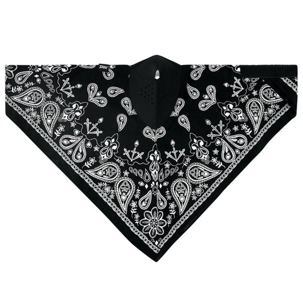 Zan Headgear - Neodanna Paisley Black