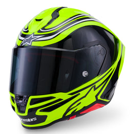 Alpinestars - SR7 Zeal Black/Yellow Gloss Helmet