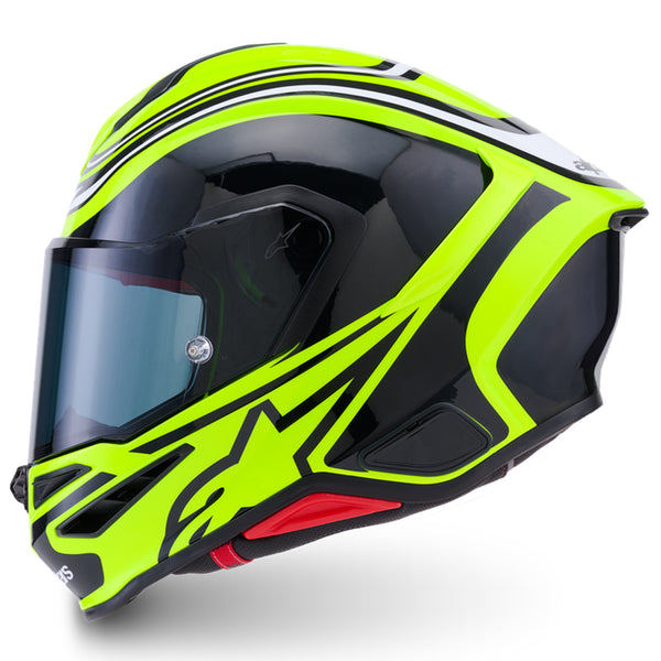 Alpinestars - SR7 Zeal Black/Yellow Gloss Helmet
