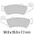 Ferodo - Sintered Metal Front Disc Pads