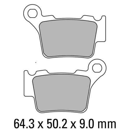 FERODO BRAKE PADS - FDB2165SG (PK = 2 Pads) [BQ25]