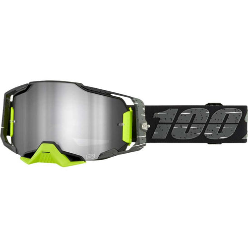 100% - Armega Antibia Silver Mirror Goggles