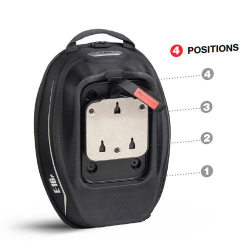 Shad - Pin System Expandable Tank Bag - 11-15L