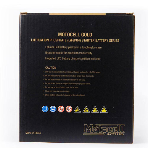 Motocell - Lithium Gold MLG14BL 48WH Battery