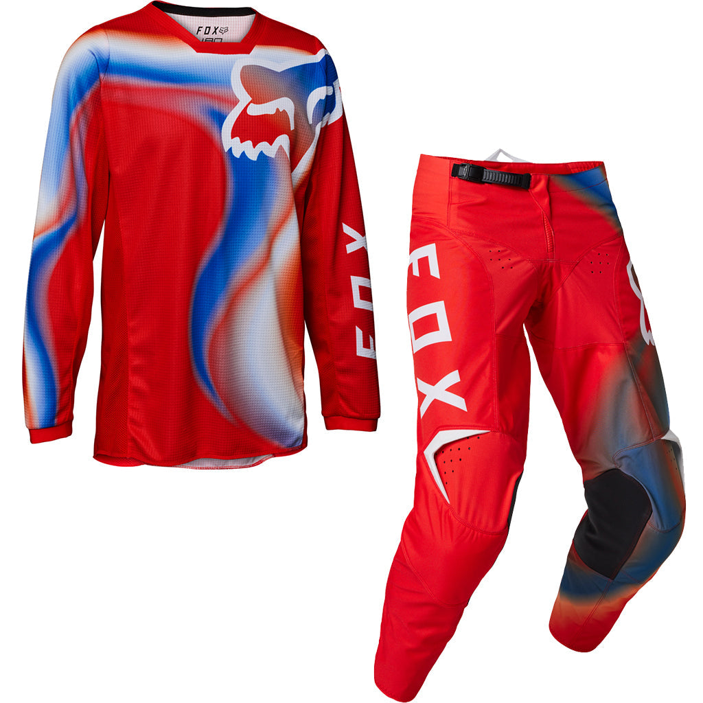 Fox  - 2023 Youth 180 Toxsyk Red Mx Combo