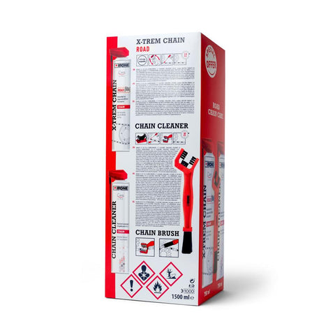 IPONE - Road Chain Lube and Cleaner Pack - 750ml