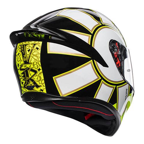 agv k3 rossi gothic 46 white AGV - K-1 Rossi Gothic 46 Helmet