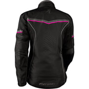 Moto Dry - 4 Seasons Ladies Black/Pink Jacket