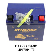 Dynavolt - MG7ZS-C Battery