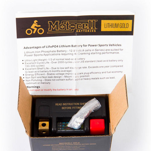 Motocell - Lithium Battery