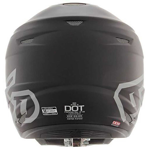 6D - ATR-2 Solid Matte Helmet