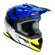 Nitro - MX700 Youth Recoil Blue/Yellow Helmet