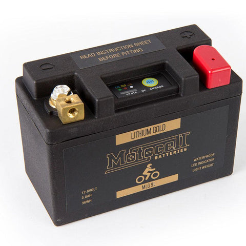 Motocell - Lithium Gold MLG9L 36WH Battery