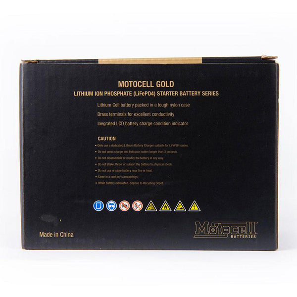Motocell - Lithium Gold MLG9L 36WH Battery