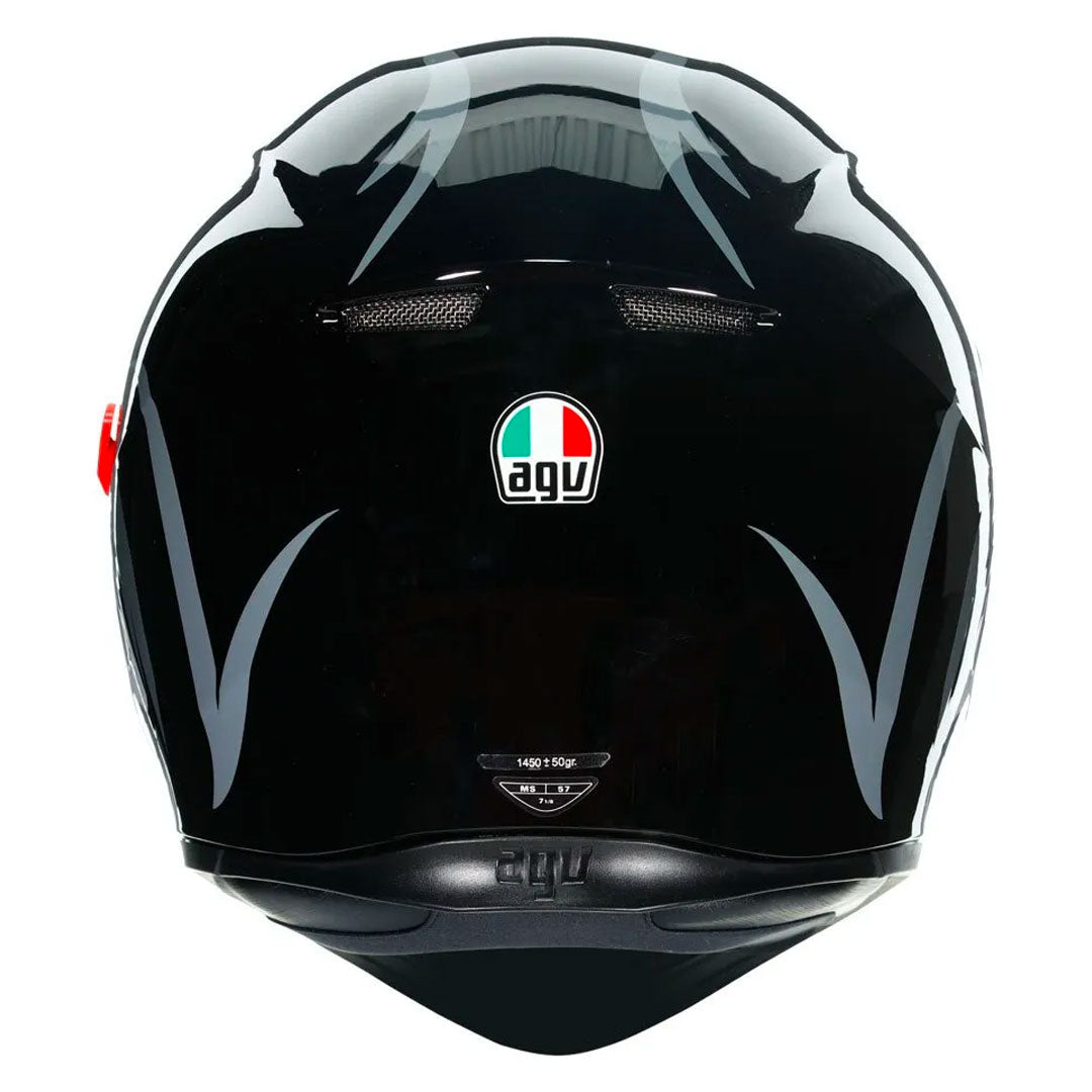 agv k5 gunmetal AGV - K-3 SV Angry Helmet