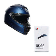 AGV - Tourmodular Blue Helmet & Intercom System Combo