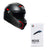 AGV - Tourmodular Grey/Red Helmet & Intercom System Combo