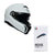 AGV - Tourmodular White Helmet & Intercom System Combo