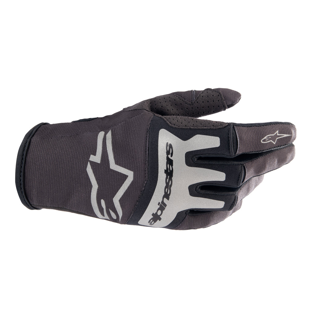 Alpinestars - 2023 Techstar Black/Silver Gloves